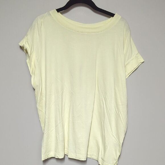 A New Day Yellow Oversized Relaxed T-Shirt - Picture 1 of 5